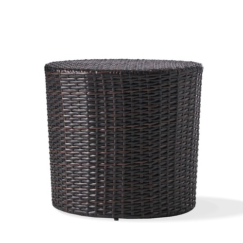 Keaton wicker barrel side - keaton,